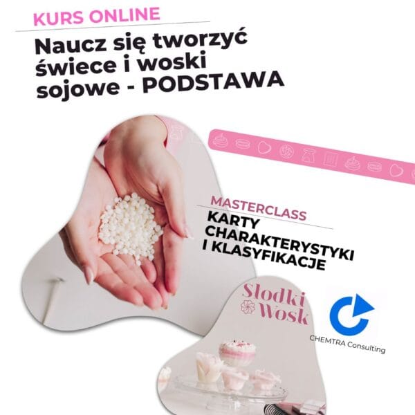 Pakiet dla świeczkary: Kurs Tworzenia Świec + Masterclass Karty Charakterystyki